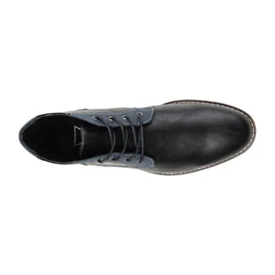 Vance Co Mens Franco Chukka Block Heel Boots