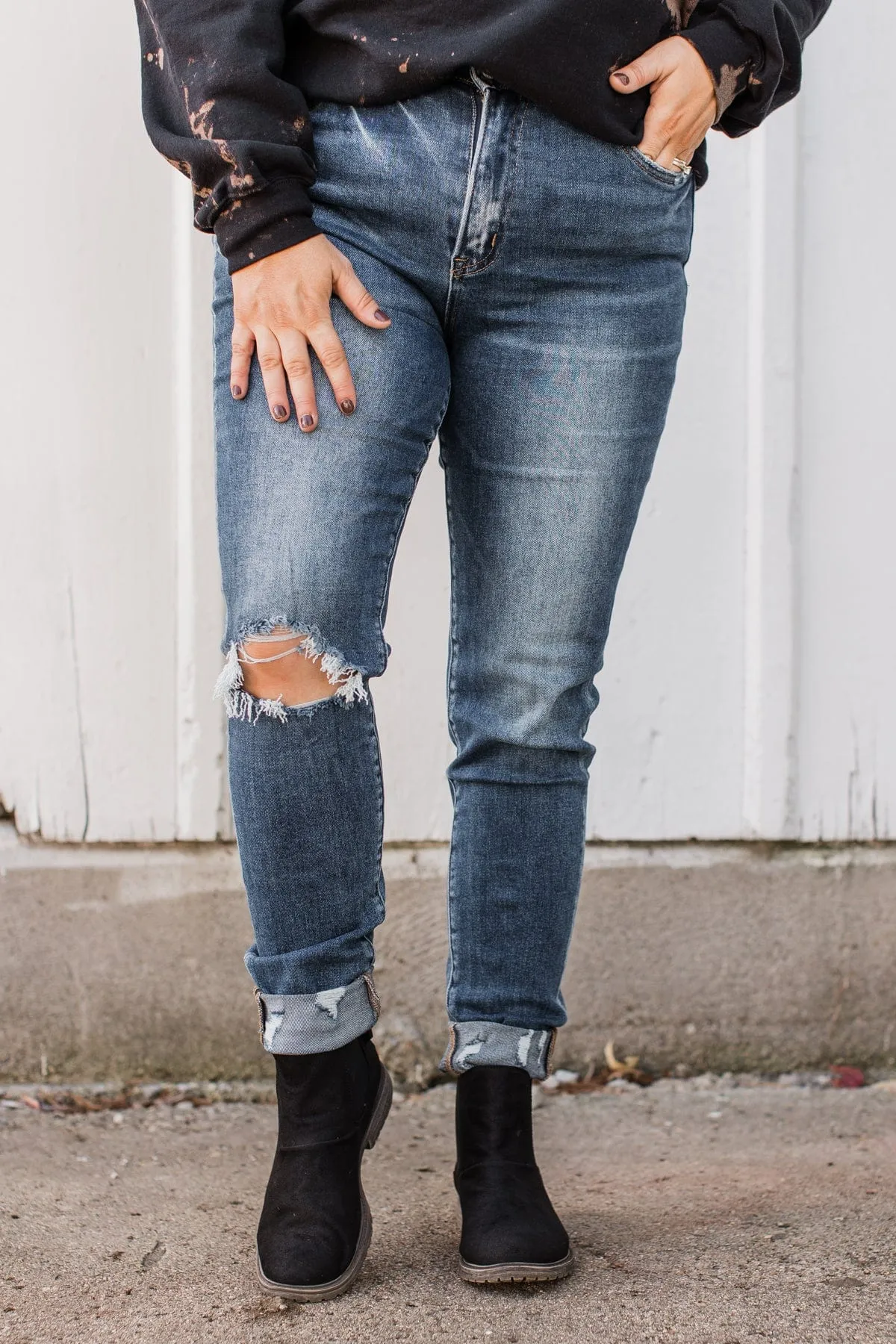 Vervet High-Rise Skinny Jeans- Collins Wash