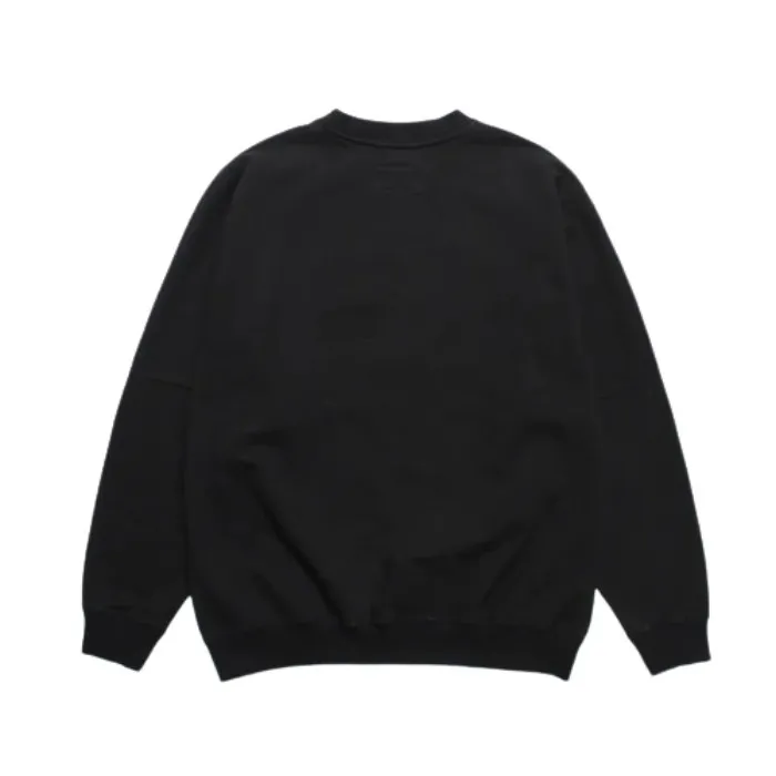 WACKO MARIA  |Crew Neck Street Style Long Sleeves Cotton Oversized Logo