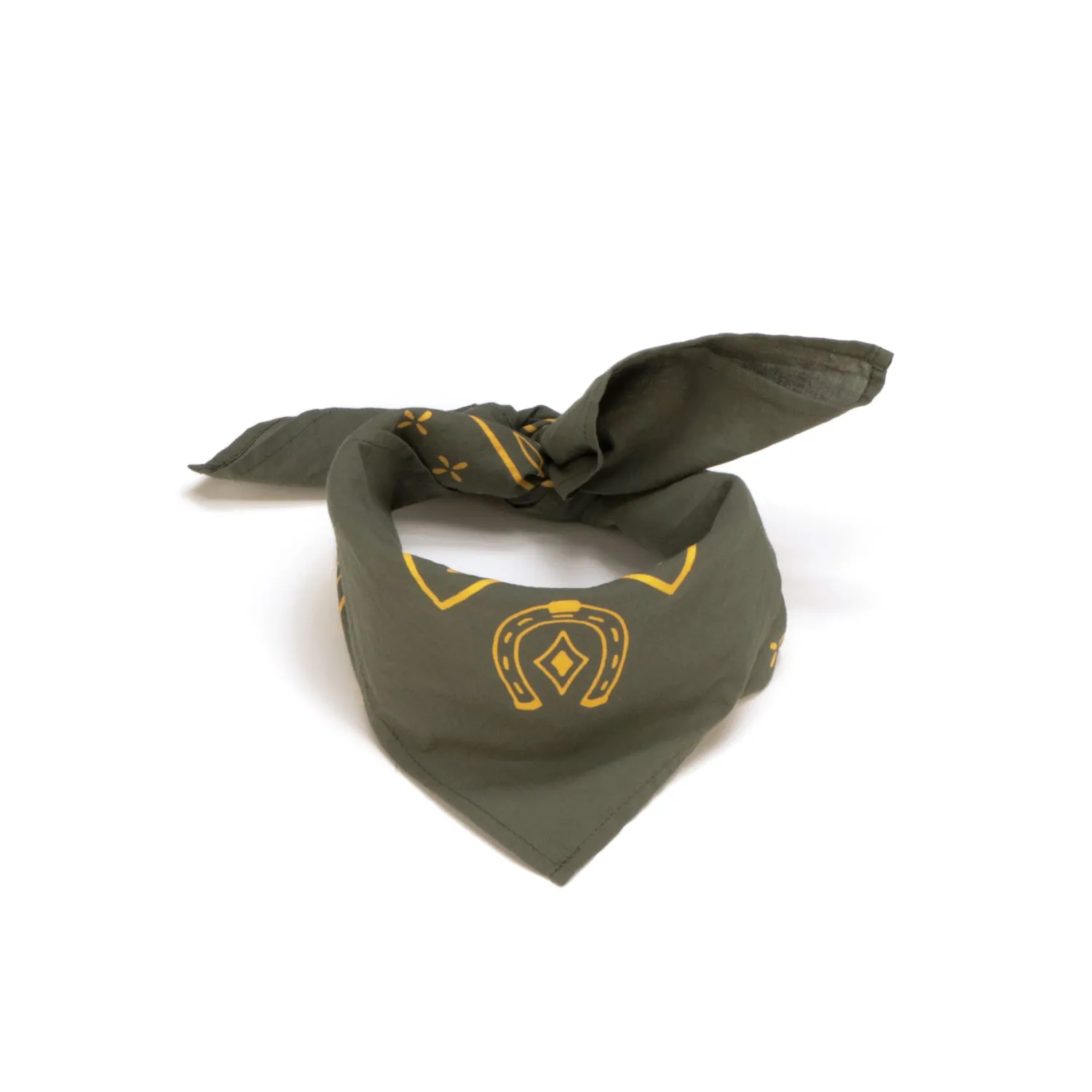 Western Bandana :: Olive