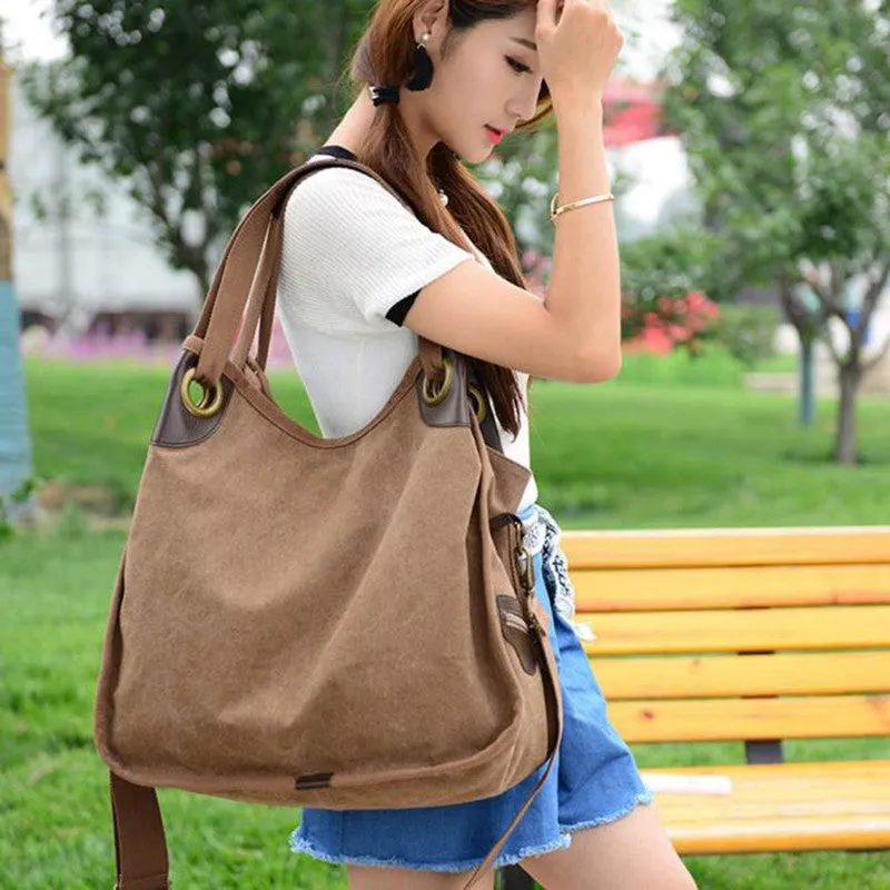 Women Bag Tote Bags Handbag Designer Canvas Crossbody Shopper Handbags Large Ladies bolsos mujer