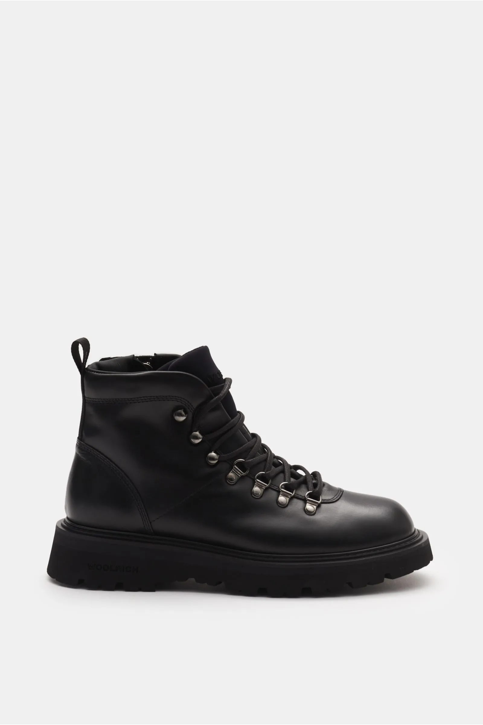 WOOLRICH lace-up boots black