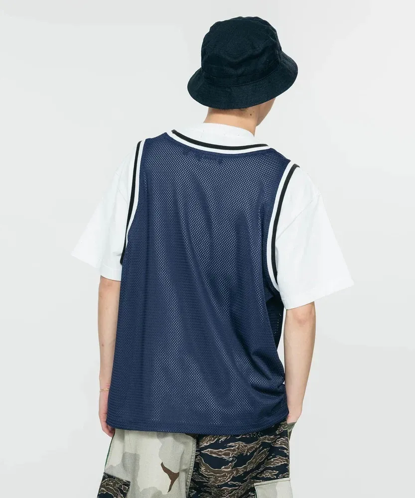 X-Large  |Unisex Street Style Plain Oversized Logo Tanks