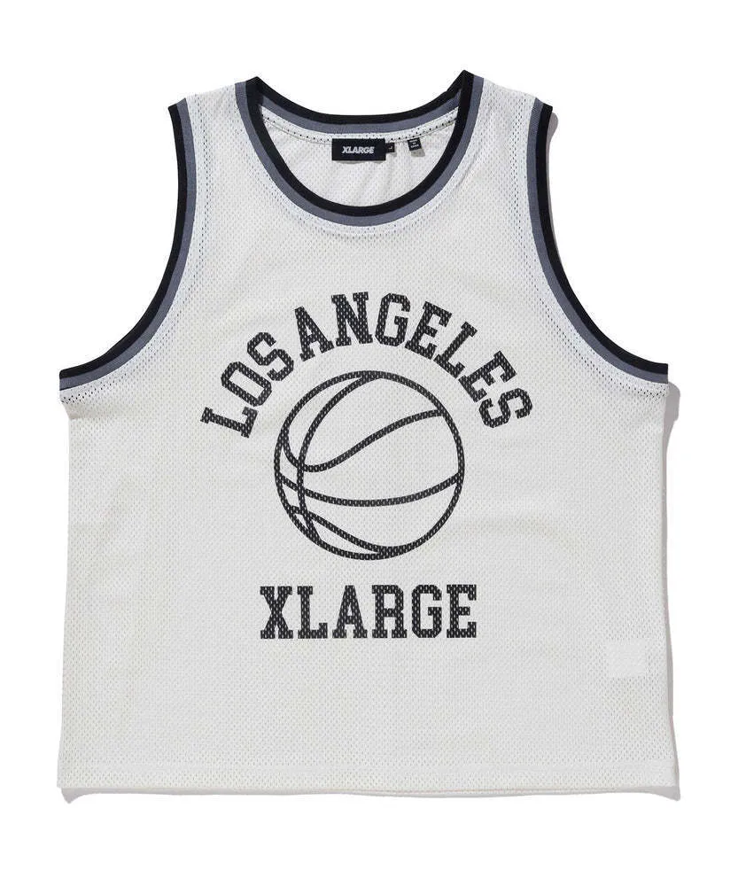 X-Large  |Unisex Street Style Plain Oversized Logo Tanks