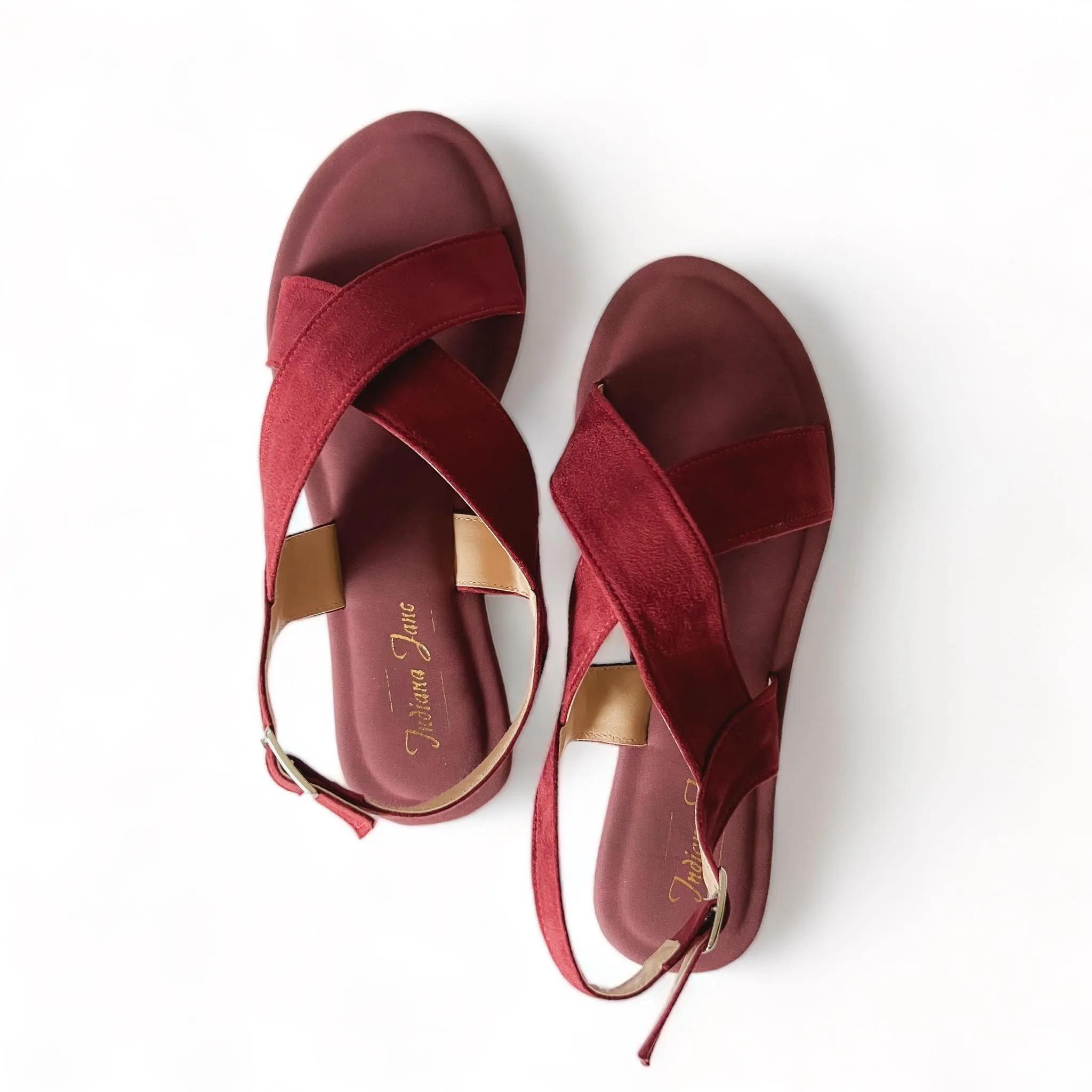 YUMI Crisscross Flat Sandals 2.0